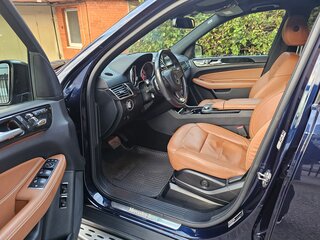 2018 Mercedes-Benz GLS 400 I (X166), синий, 6300000 рублей, вид 2