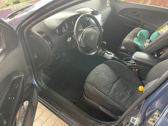 2008 Kia Ceed I, синий, 625000 рублей - вид 4