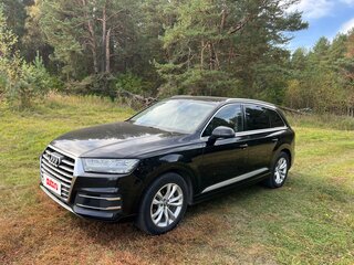 2016 Audi Q7 II (4M), чёрный, 3400000 рублей, вид 1