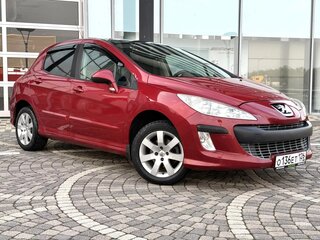 2009 Peugeot 308 I, красный, 590000 рублей, вид 1