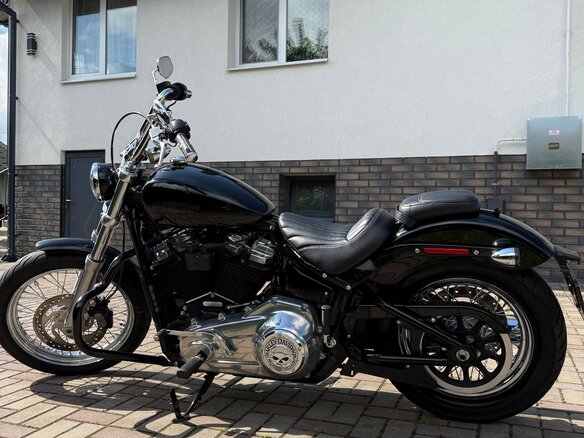 2020 Harley-Davidson Softail Standard, чёрный, 1120000 рублей - вид 8