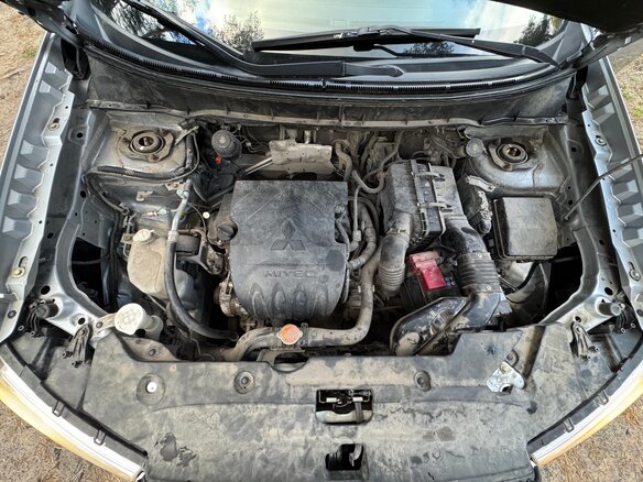 2011 Mitsubishi ASX I, серебристый, 950000 рублей - вид 13