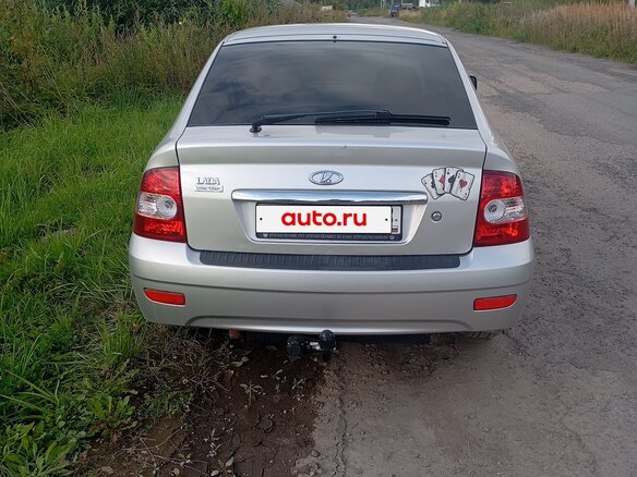 2008 Lada (ВАЗ) Priora I, серебристый, 400000 рублей - вид 2