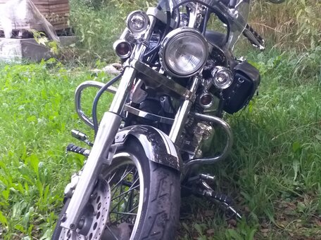 2003 Yamaha XVS400 Drag Star, чёрный, 310000 рублей, вид 3