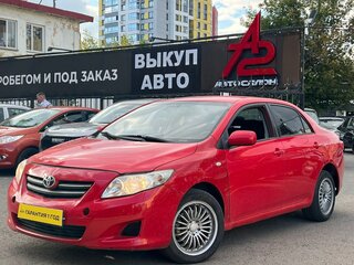 2007 Toyota Corolla X (E140, E150), красный, 589000 рублей, вид 1