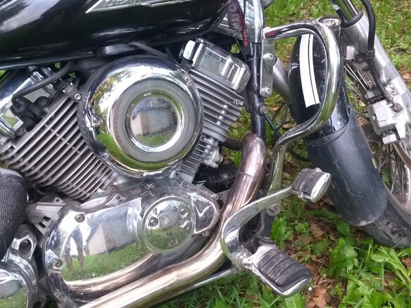 2003 Yamaha XVS400 Drag Star, чёрный, 310000 рублей - вид 21