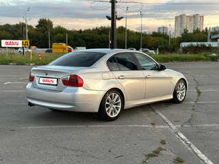 2007 BMW 3 серии 325i V (E90/E91/E92/E93), серебристый, 890000 рублей, вид 4