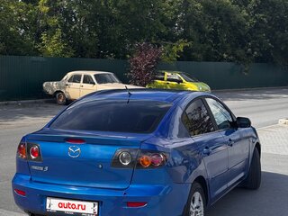2006 Mazda 3 I (BK) Рестайлинг, синий, 430000 рублей, вид 2