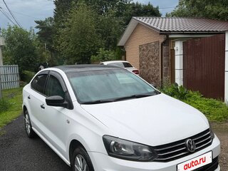 2018 Volkswagen Polo V Рестайлинг, белый, 570000 рублей, вид 4