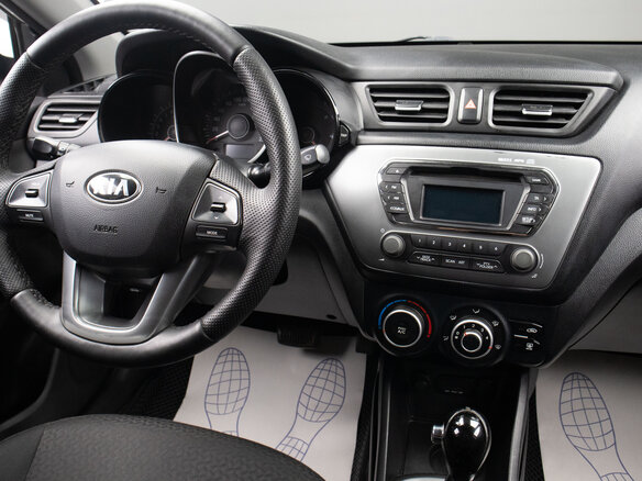 2015 Kia Rio 6-speed III, белый - вид 7