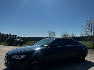 2014 Audi A6 IV (C7), чёрный, 1550000 рублей, вид 2