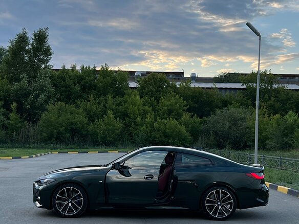 2021 BMW 4 серии 420i xDrive G22, G23, G26, зелёный, 5000000 рублей - вид 6