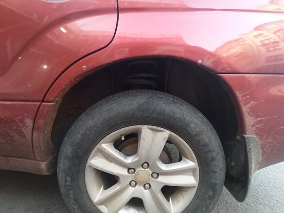 2003 Subaru Forester II, красный, 749000 рублей - вид 8