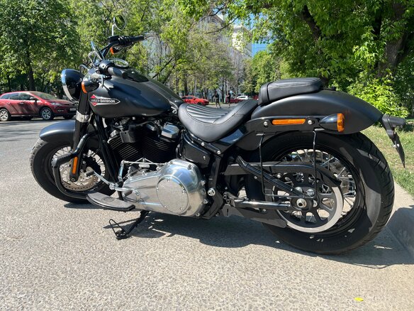 2018 Harley-Davidson Softail Slim, чёрный, 1940000 рублей - вид 16