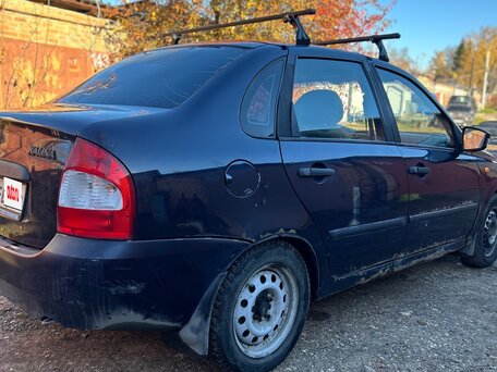 2008 Lada (ВАЗ) Kalina I, синий, 115000 рублей, вид 4