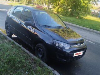 2014 Lada (ВАЗ) Kalina II, чёрный, 260000 рублей, вид 3
