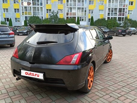 2002 Toyota WiLL II (VS), чёрный, 360000 рублей, вид 5