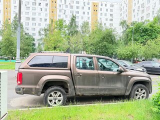 2012 Volkswagen Amarok I, коричневый, 1050000 рублей, вид 2