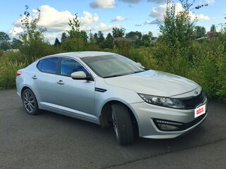 2013 Kia Optima III Рестайлинг, серебристый, 920000 рублей, вид 3