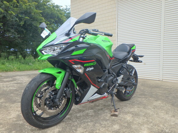 2022 Kawasaki Ninja 650, зелёный, 850000 рублей - вид 9