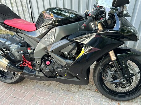 2009 Kawasaki ZX-10R Ninja, чёрный, 720000 рублей, вид 2