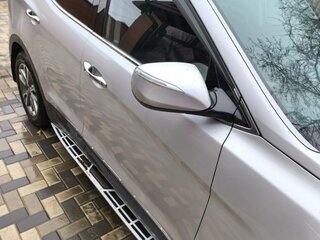 2013 Hyundai Santa Fe III, серый, 1700000 рублей, вид 4