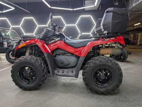 2011 BRP Can-Am Outlander 500, красный, 750000 рублей, вид 5