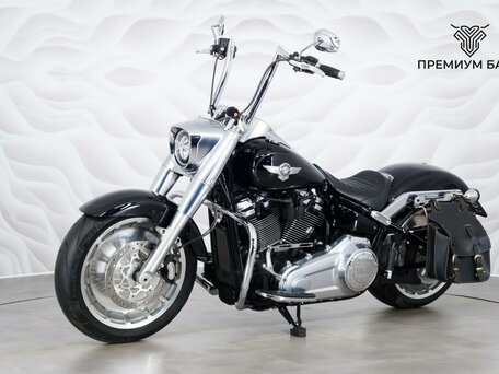 2018 Harley-Davidson Fat Boy, чёрный, 1899000 рублей, вид 3