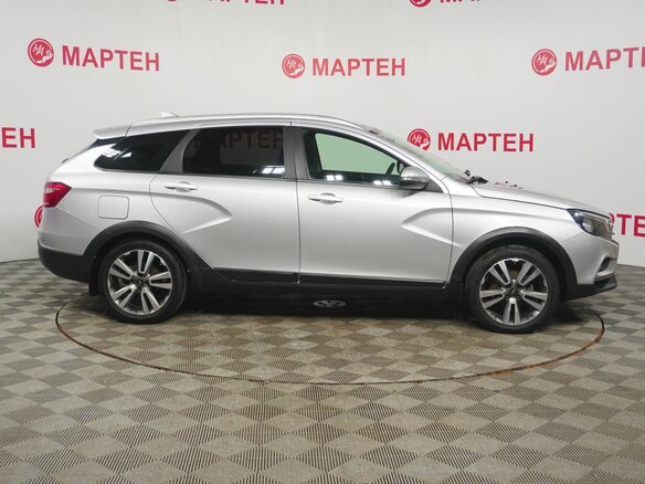 2019 Lada (ВАЗ) Vesta SW Cross I, серебристый - вид 3