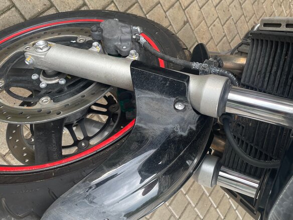 2001 Honda CB 600F Hornet, чёрный, 350000 рублей - вид 9