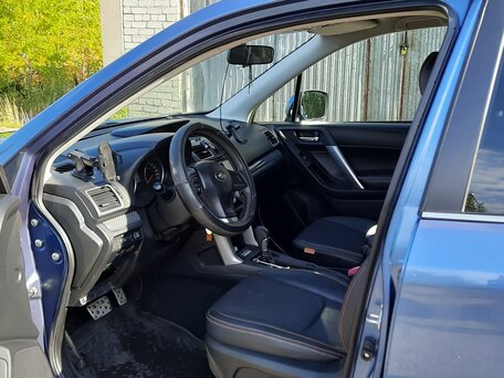 2015 Subaru Forester IV, синий, 1670000 рублей, вид 3