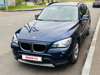 2013 BMW X1 18i I (E84) Рестайлинг, синий, 1420000 рублей, вид 1