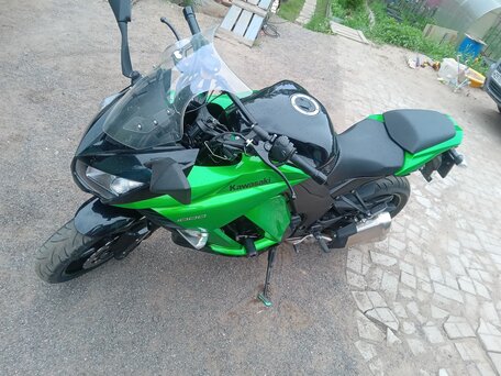 2015 Kawasaki Ninja 1000, зелёный, 790000 рублей, вид 5