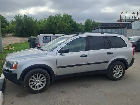 2005 Volvo XC90 I, серебристый, 600000 рублей - вид 6