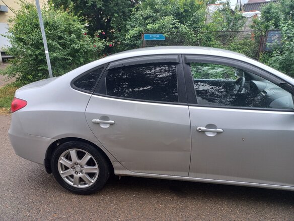2007 Hyundai Elantra IV (HD), серебристый, 630000 рублей - вид 3