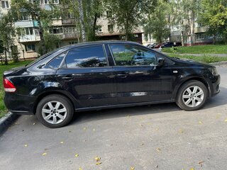 2011 Volkswagen Polo V, чёрный, 460000 рублей, вид 4