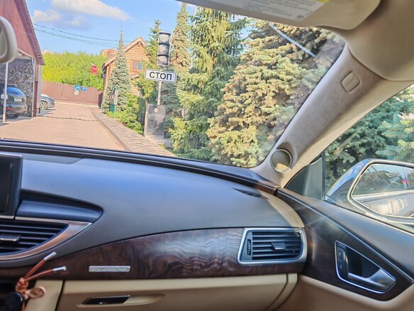 2013 Audi A7 S-tronic I (4G), серый, 2450000 рублей - вид 11