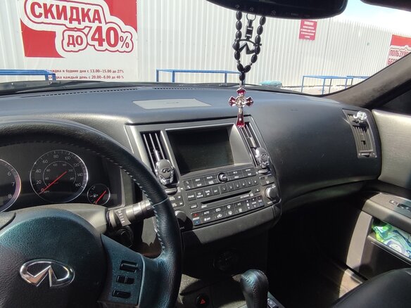 2003 Infiniti FX35 I (S50), серый, 1500000 рублей - вид 14
