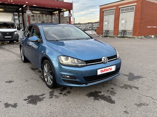 2013 Volkswagen Golf VII, голубой, 930000 рублей, вид 4