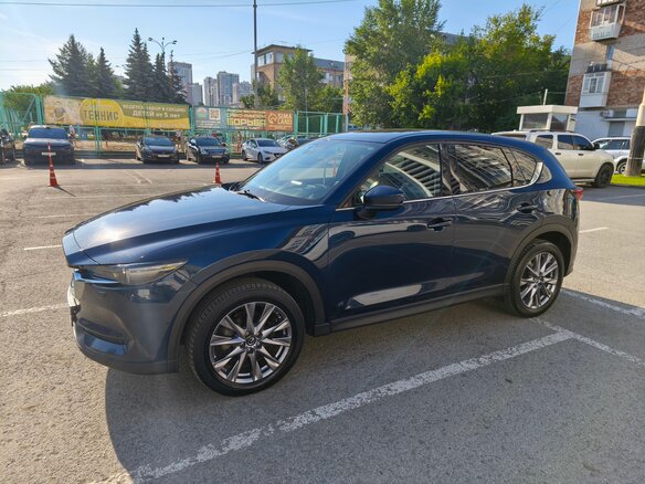 2019 Mazda CX-5 II, синий, 3600000 рублей - вид 6