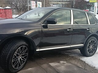 2007 Porsche Cayenne S I (955), чёрный, 1350000 рублей, вид 3