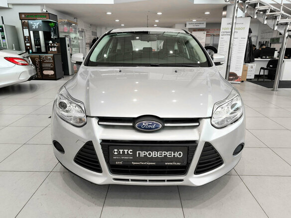 2013 Ford Focus III, серебристый - вид 1
