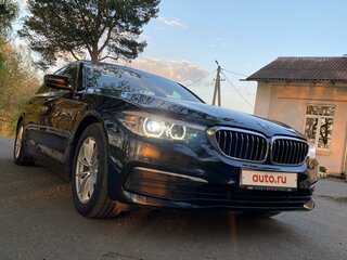 2018 BMW 5 серии 520d VII (G30/G31/G38), чёрный, 2600000 рублей, вид 1