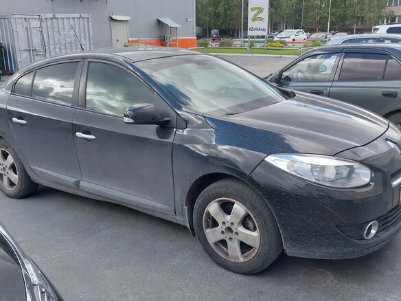 2012 Renault Fluence I, чёрный, 850000 рублей - вид 2