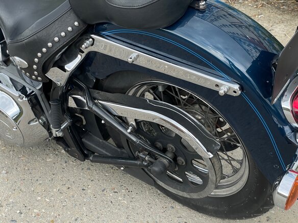 2000 Harley-Davidson Softail Standard, синий, 620000 рублей - вид 16