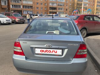 2002 Toyota Corolla IX (E120, E130), синий, 480000 рублей, вид 3