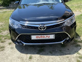 2015 Toyota Camry VII (XV50) Рестайлинг, чёрный, 2700000 рублей, вид 1
