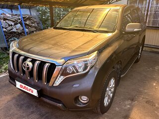 2014 Toyota Land Cruiser Prado 150 Series Рестайлинг 1, серый, 4500000 рублей, вид 4