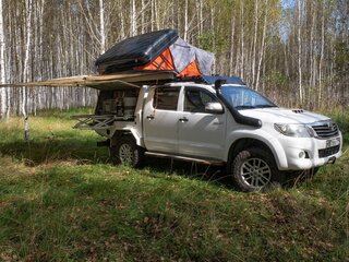 2012 Toyota Hilux VII Рестайлинг, белый, 3400000 рублей, вид 1