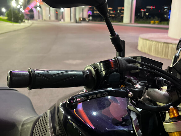 2014 Yamaha MT-09 (FZ-09), фиолетовый, 600000 рублей - вид 8